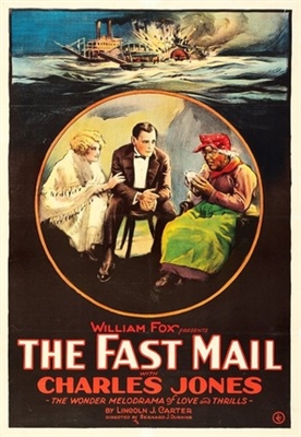 The Fast Mail movie posters (1922) wooden framed poster