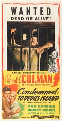 Condemned movie posters (1929) wood print