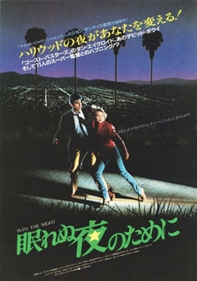 Into the Night movie posters (1985) poster with hanger