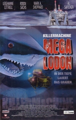 Megalodon movie posters (2004) Stickers MOV_1879801