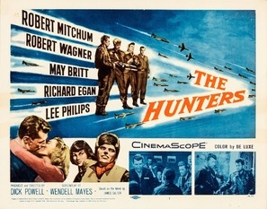 The Hunters movie posters (1958) pillow