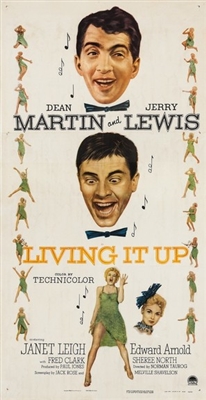 Living It Up movie posters (1954) puzzle MOV_1880298