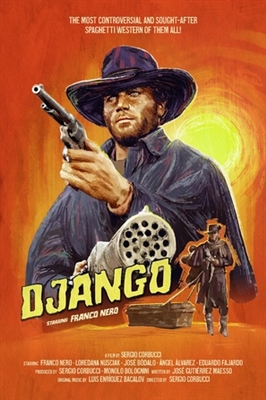 Django movie posters (1966) t-shirt