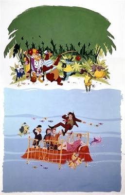 Bedknobs and Broomsticks movie posters (1971) wood print