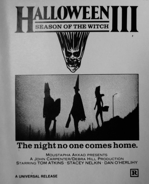 Halloween III: Season of the Witch movie posters (1982) Stickers MOV_1881164