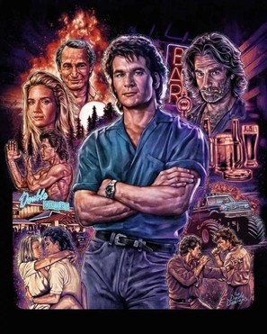 Road House movie posters (1989) Stickers MOV_1881209