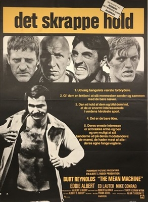 The Longest Yard movie posters (1974) wood print