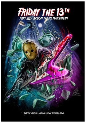 Friday the 13th Part VIII: Jason Takes Manhattan movie posters (1989) mouse pad
