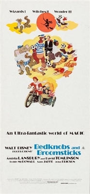 Bedknobs and Broomsticks movie posters (1971) wood print