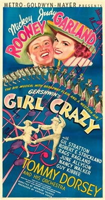 Girl Crazy movie posters (1943) metal framed poster