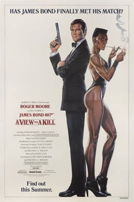 A View To A Kill movie posters (1985) Mouse Pad MOV_1881485
