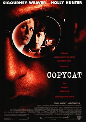 Copycat movie posters (1995) tote bag