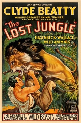 The Lost Jungle movie posters (1934) metal framed poster