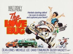 The Love Bug movie posters (1968) wood print