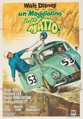 The Love Bug movie posters (1968) mouse pad