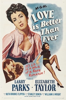 Love Is Better Than Ever movie posters (1952) wooden framed poster