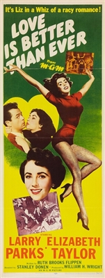 Love Is Better Than Ever movie posters (1952) metal framed poster