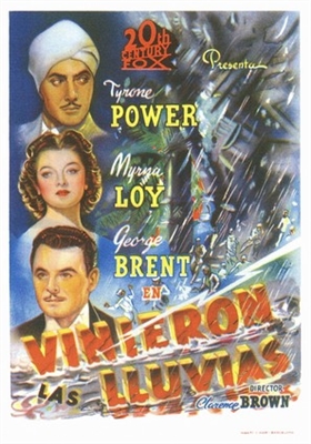 The Rains Came movie posters (1939) poster