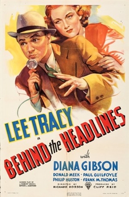 Behind the Headlines movie posters (1937) poster