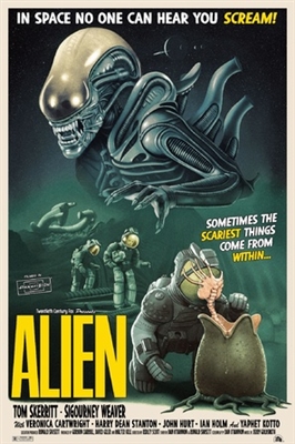 Alien movie posters (1979) Stickers MOV_1884581