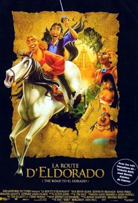 The Road to El Dorado movie posters (2000) wooden framed poster