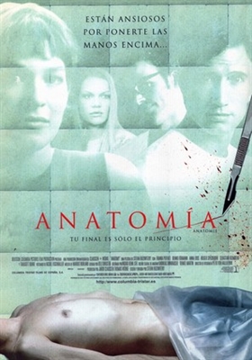 Anatomie movie posters (2000) wood print
