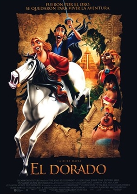 The Road to El Dorado movie posters (2000) metal framed poster