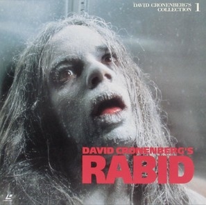 Rabid movie posters (1977) wooden framed poster