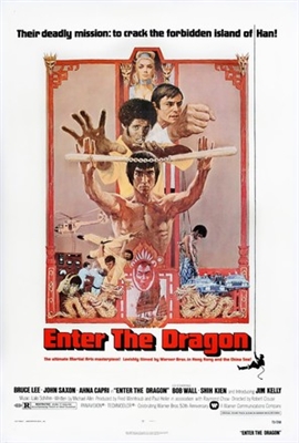 Enter The Dragon movie posters (1973) puzzle MOV_1885034