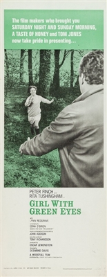 Girl with Green Eyes movie posters (1964) hoodie