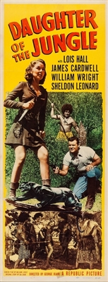 Daughter of the Jungle movie posters (1949) Stickers MOV_1885701