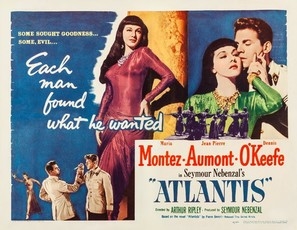 Siren of Atlantis movie posters (1949) canvas poster