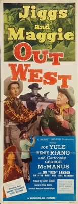 Jiggs and Maggie Out West movie posters (1950) Longsleeve T-shirt