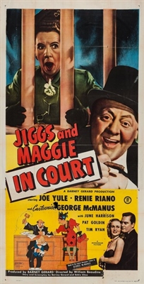 Jiggs and Maggie in Court movie posters (1948) mug