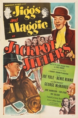 Jiggs and Maggie in Jackpot Jitters movie posters (1949) sweatshirt