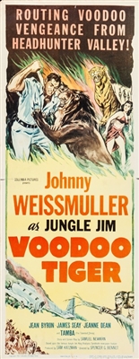 Voodoo Tiger movie posters (1952) pillow
