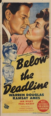 Below the Deadline movie posters (1946) tote bag