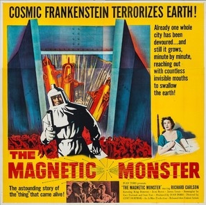 The Magnetic Monster movie posters (1953) tote bag
