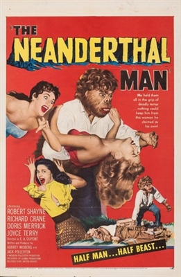 The Neanderthal Man movie posters (1953) Longsleeve T-shirt