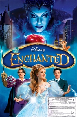 Enchanted movie posters (2007) pillow