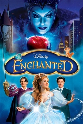 Enchanted movie posters (2007) wood print