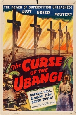 Curse of the Ubangi movie posters (1946) wood print