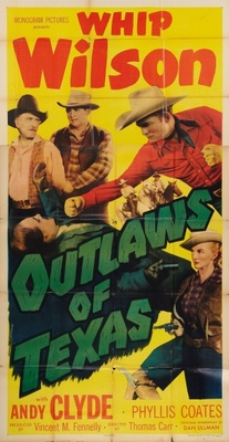 Outlaws of Texas movie poster (1950) mouse pad