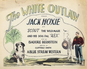 The White Outlaw movie posters (1925) canvas poster