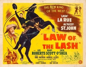 Law of the Lash movie posters (1947) pillow