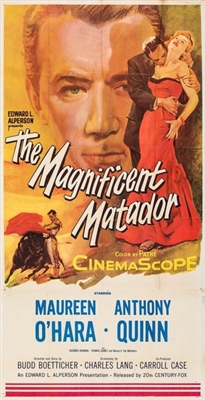 The Magnificent Matador movie posters (1955) pillow