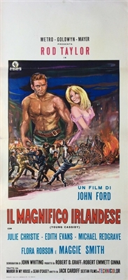 Young Cassidy movie posters (1965) canvas poster