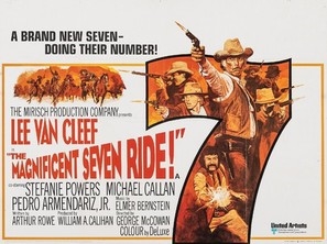 The Magnificent Seven Ride! movie posters (1972) canvas poster