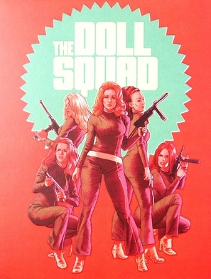 The Doll Squad movie posters (1973) wooden framed poster