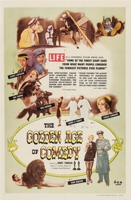 The Golden Age of Comedy movie posters (1957) canvas poster